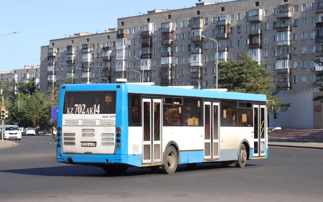 Pavlodar, LiAZ-5293.60 # 702 AK 14