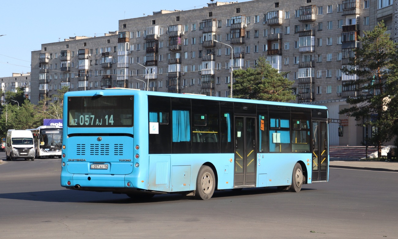 Pavlodar, Yutong ZK6118HGA (QazTehna) # 057 AJ 14