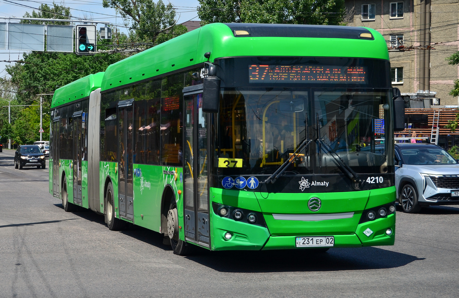Almaty, Golden Dragon XML6185J13C (Hyundai Trans Auto) # 4210