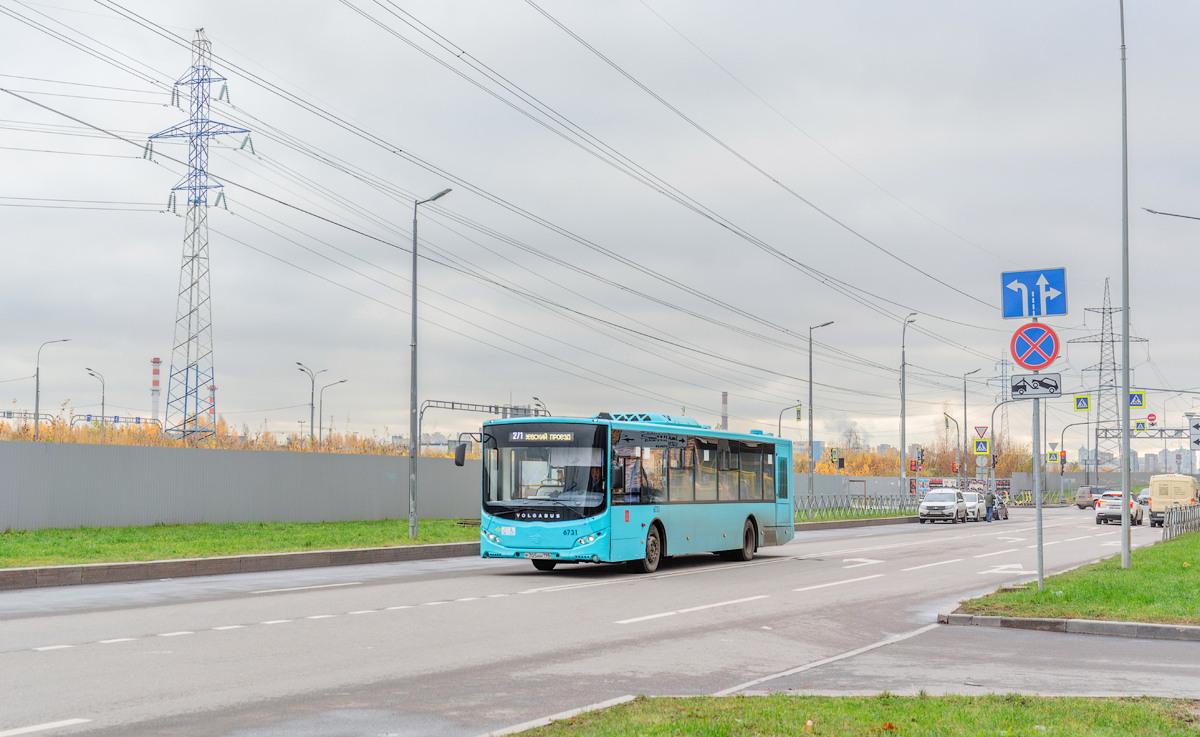 Saint Petersburg, Volgabus-5270.G4 (LNG) # 6731