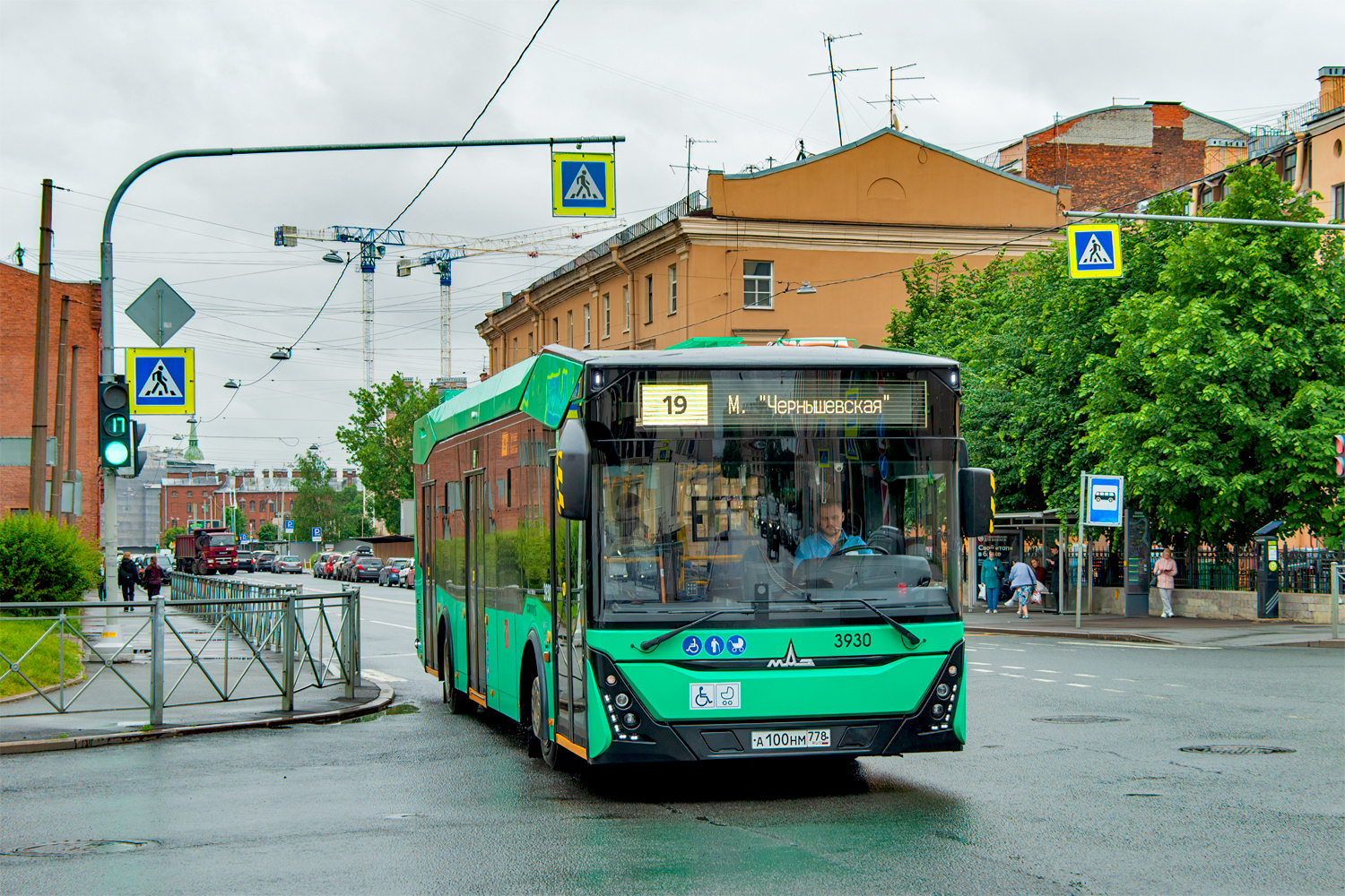 Saint Petersburg, MAZ-303.E23 # 3930