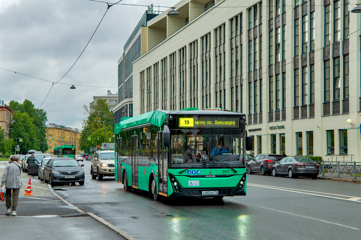Saint Petersburg, MAZ-303.E23 # 3911