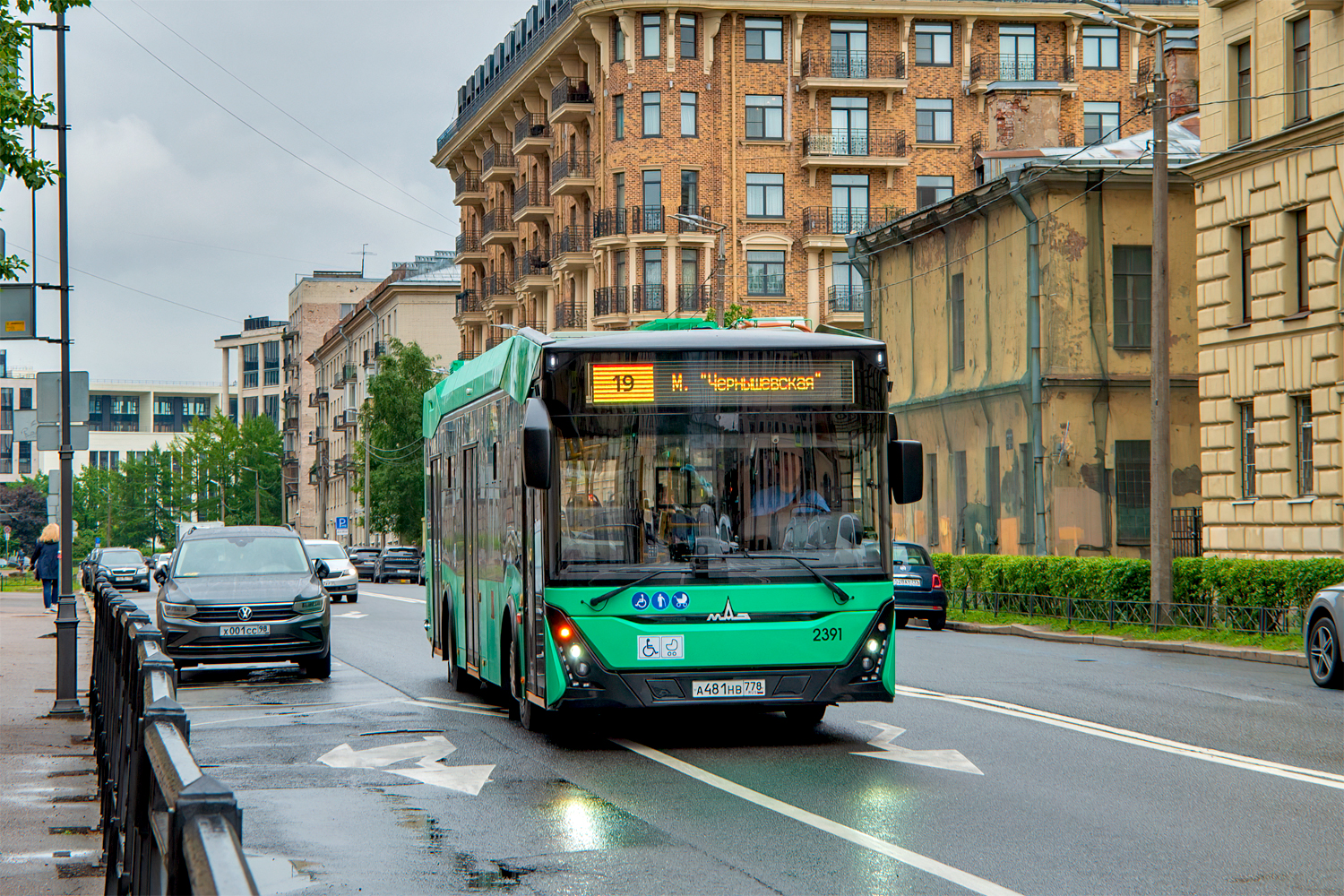 Saint Petersburg, MAZ-303.E23 # 2391