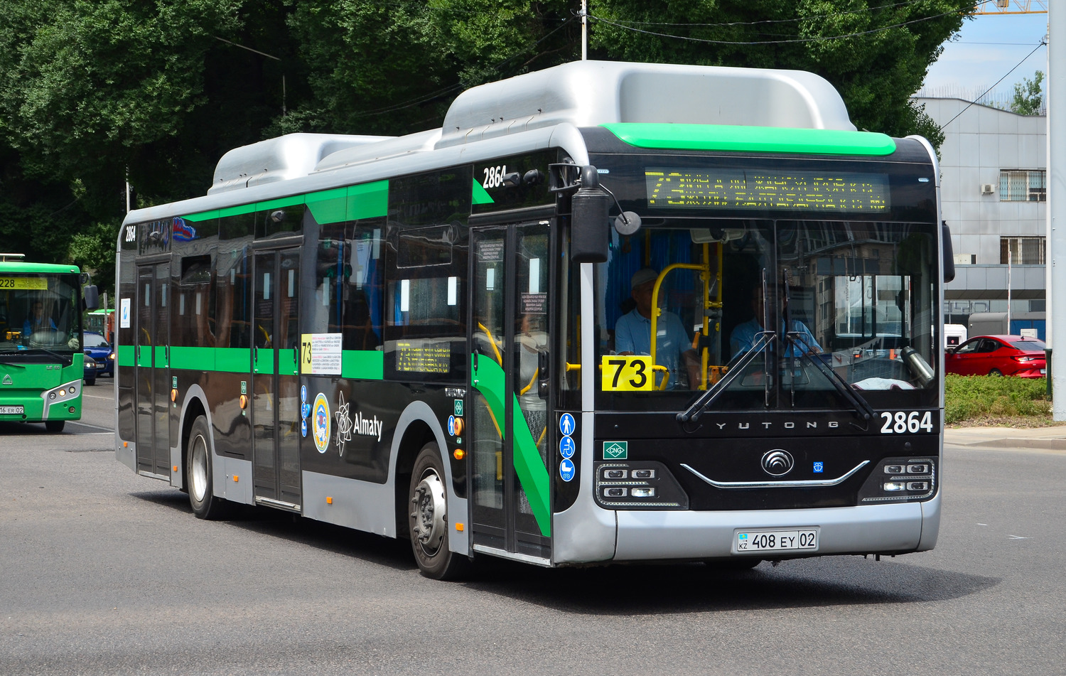 Almaty, Yutong ZK6126HG (QazTehna) Nr. 2864