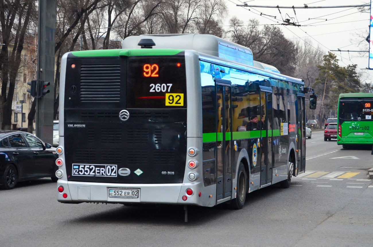 Almaty, Golden Dragon XML6125CN (Hyundai Trans Auto) # 2607