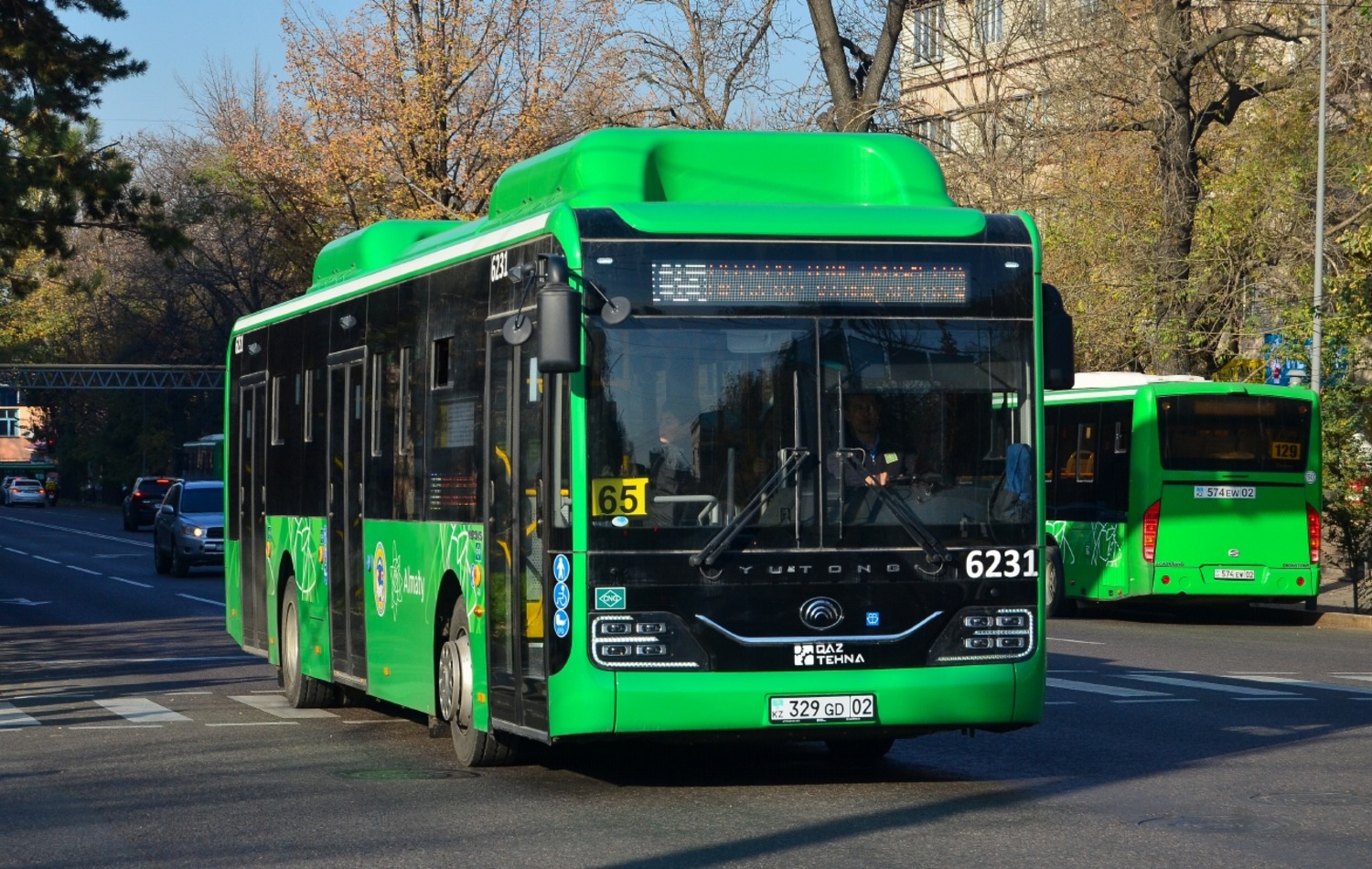 Almaty, Yutong ZK6126HG (QazTehna) # 6231