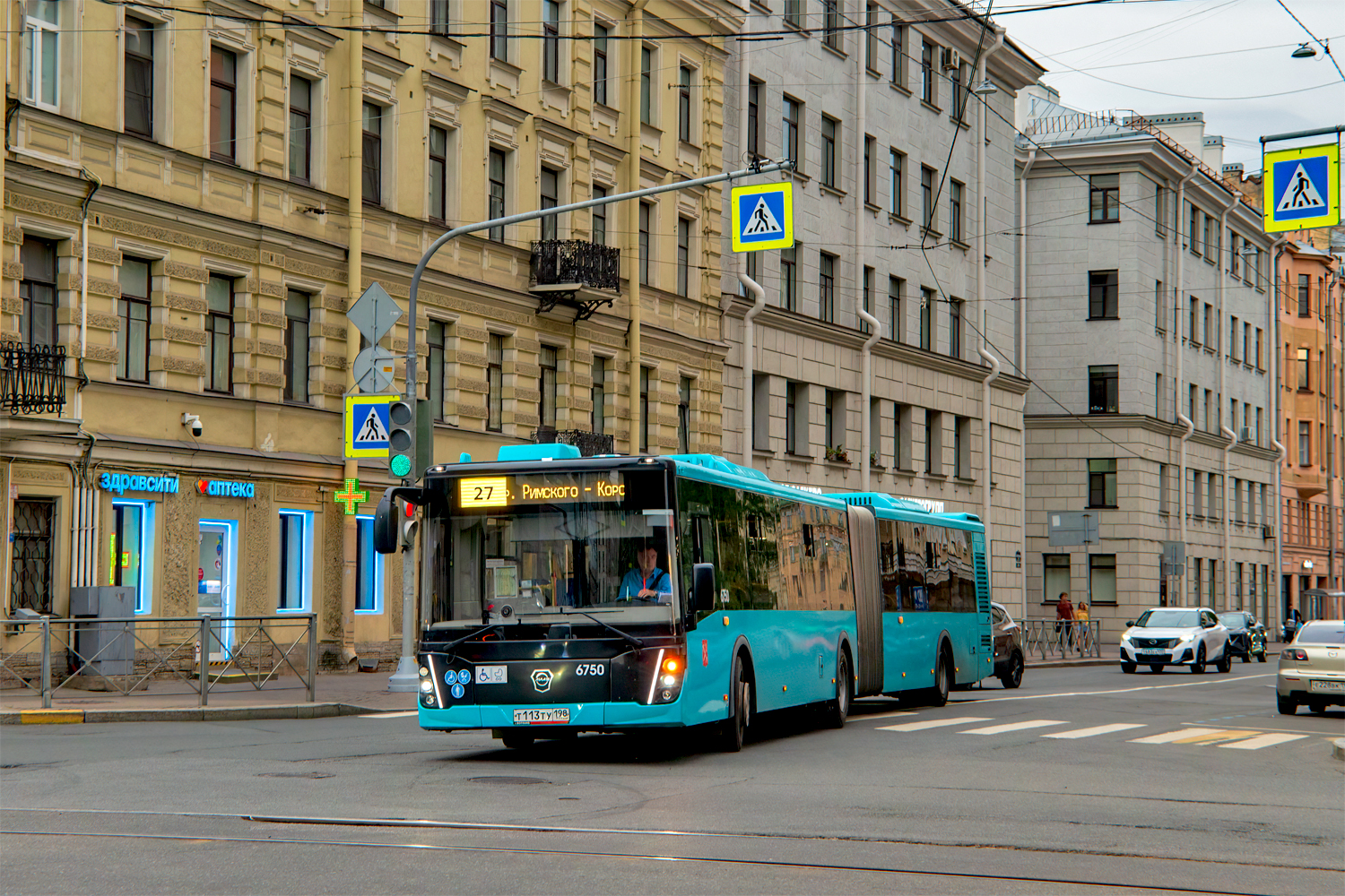 Saint Petersburg, LiAZ-6213.65 # 6750