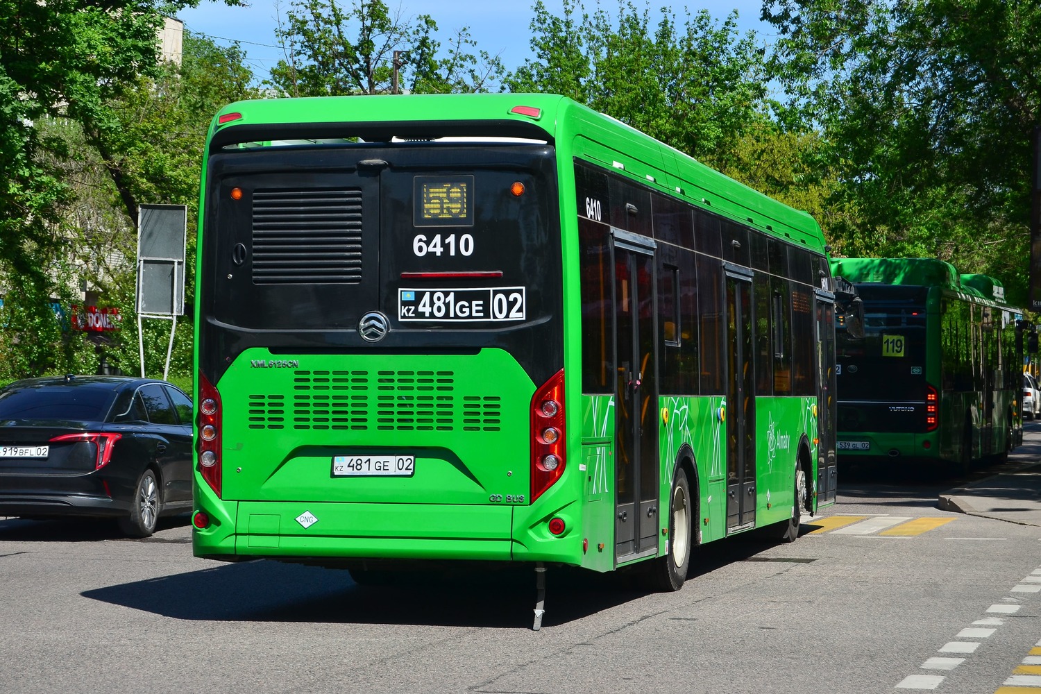 Almaty, Golden Dragon XML6125CN (Hyundai Trans Auto) # 6410
