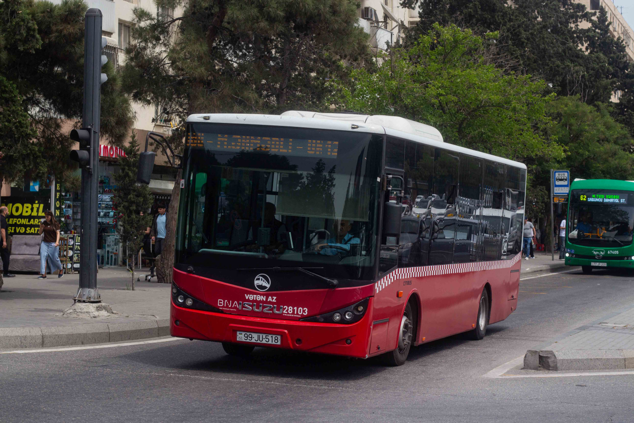 Baku, Anadolu Isuzu Citibus # 28103