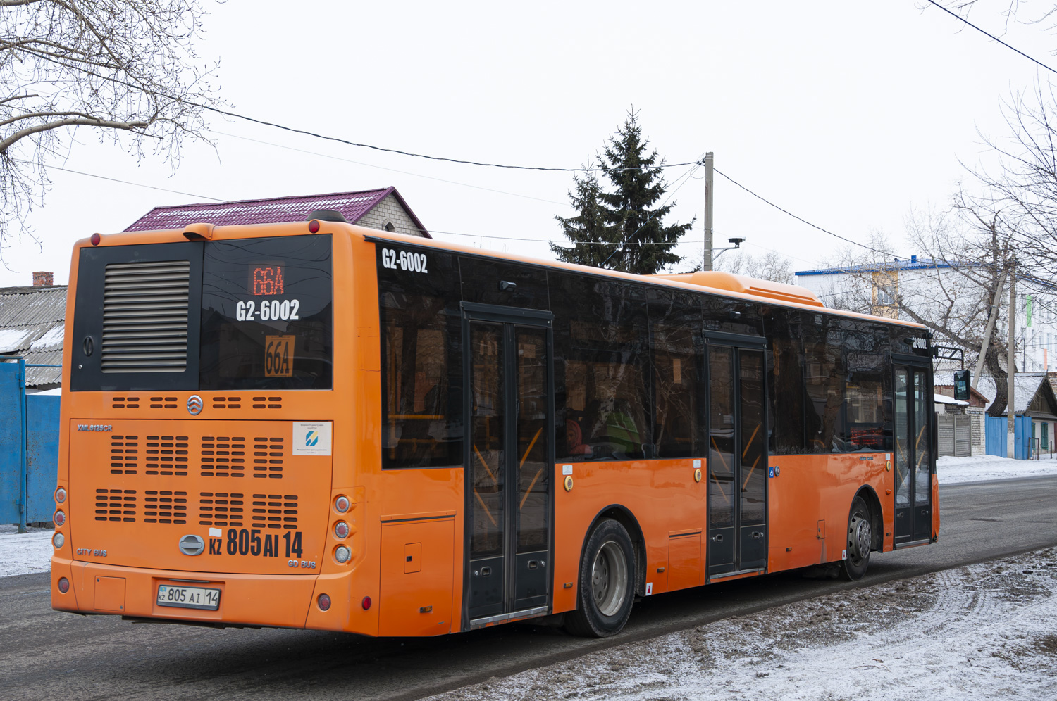 Pavlodar, Golden Dragon XML6125CR (Hyundai Trans Auto) # G2-6002