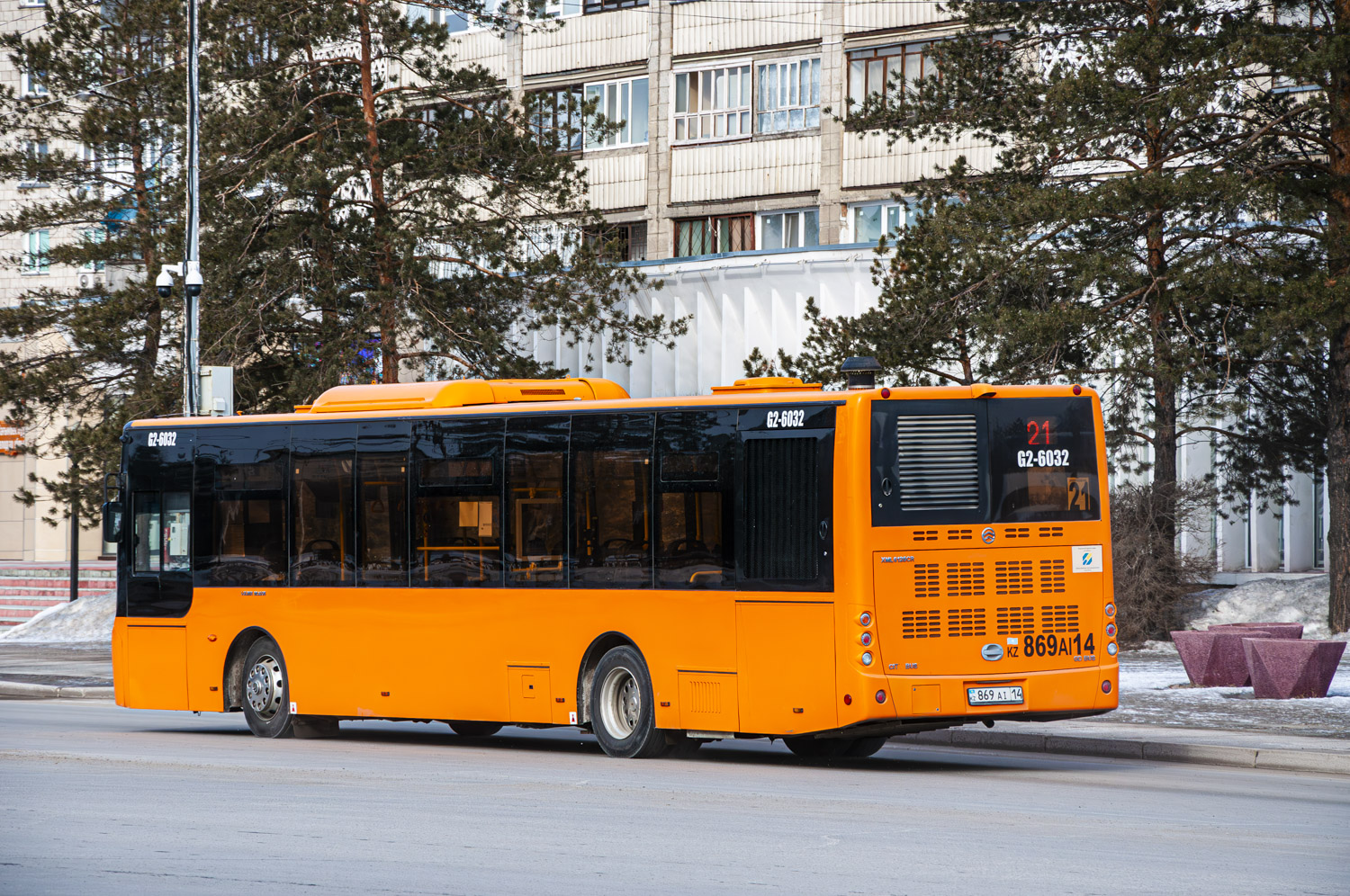 Pavlodar, Golden Dragon XML6125CR (Hyundai Trans Auto) # G2-6032