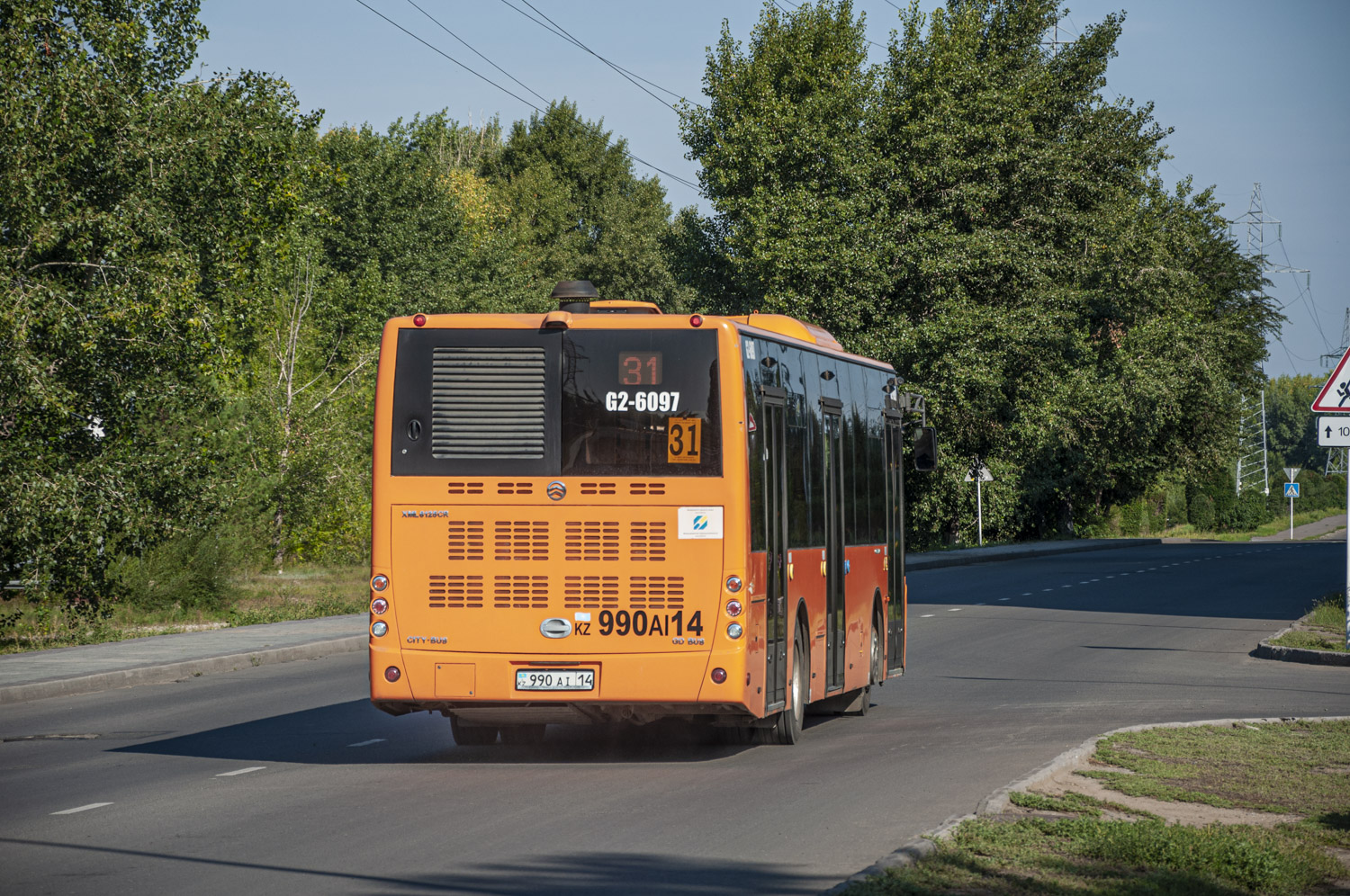 Pavlodar, Golden Dragon XML6125CR (Hyundai Trans Auto) # G2-6097