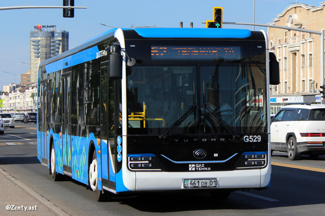 Astana, Yutong ZK6126HG (QazTehna) # G529