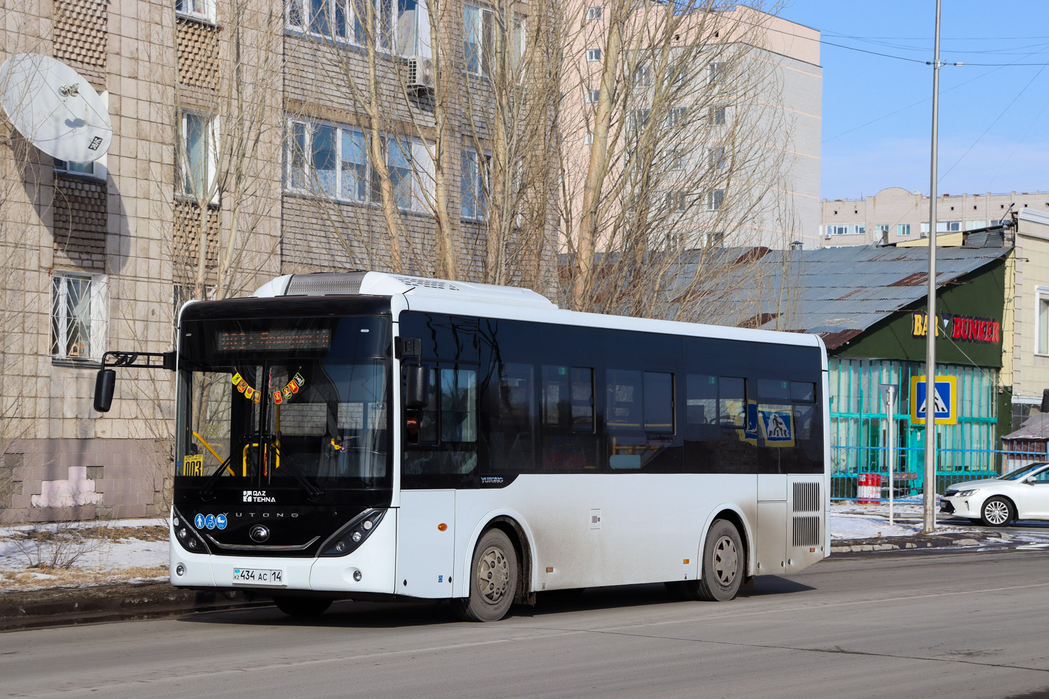 Pavlodar, Yutong ZK6890HGQ (QazTehna) # 434 AC 14