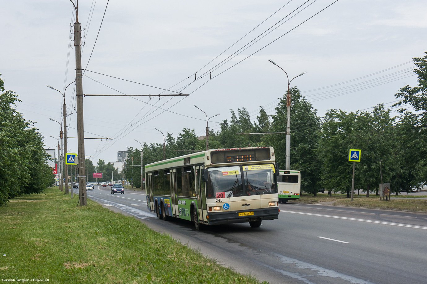 Великий Новгород, МАЗ-107.066 № 245