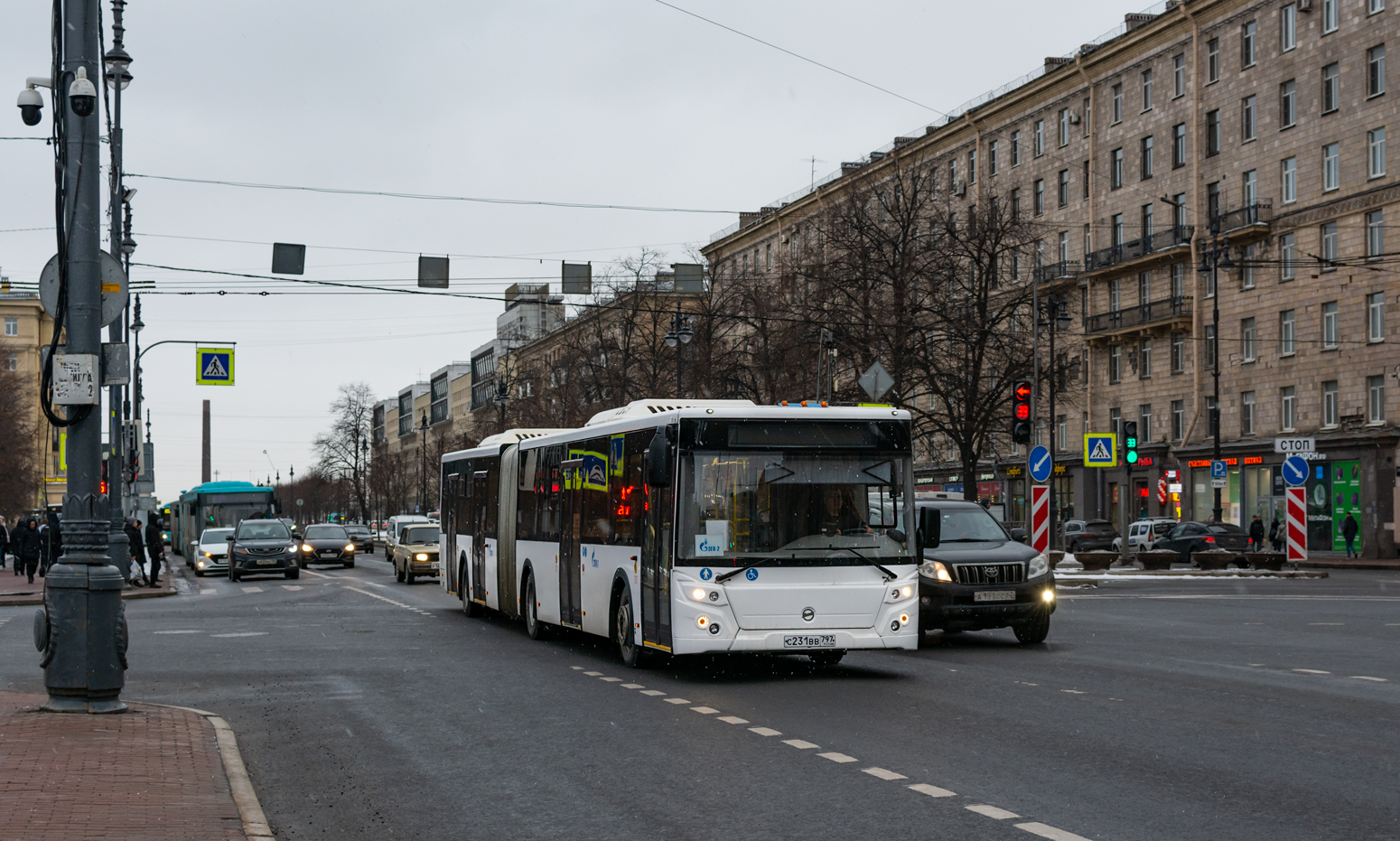 Saint Petersburg, LiAZ-6213.65 # С 231 ВВ 797