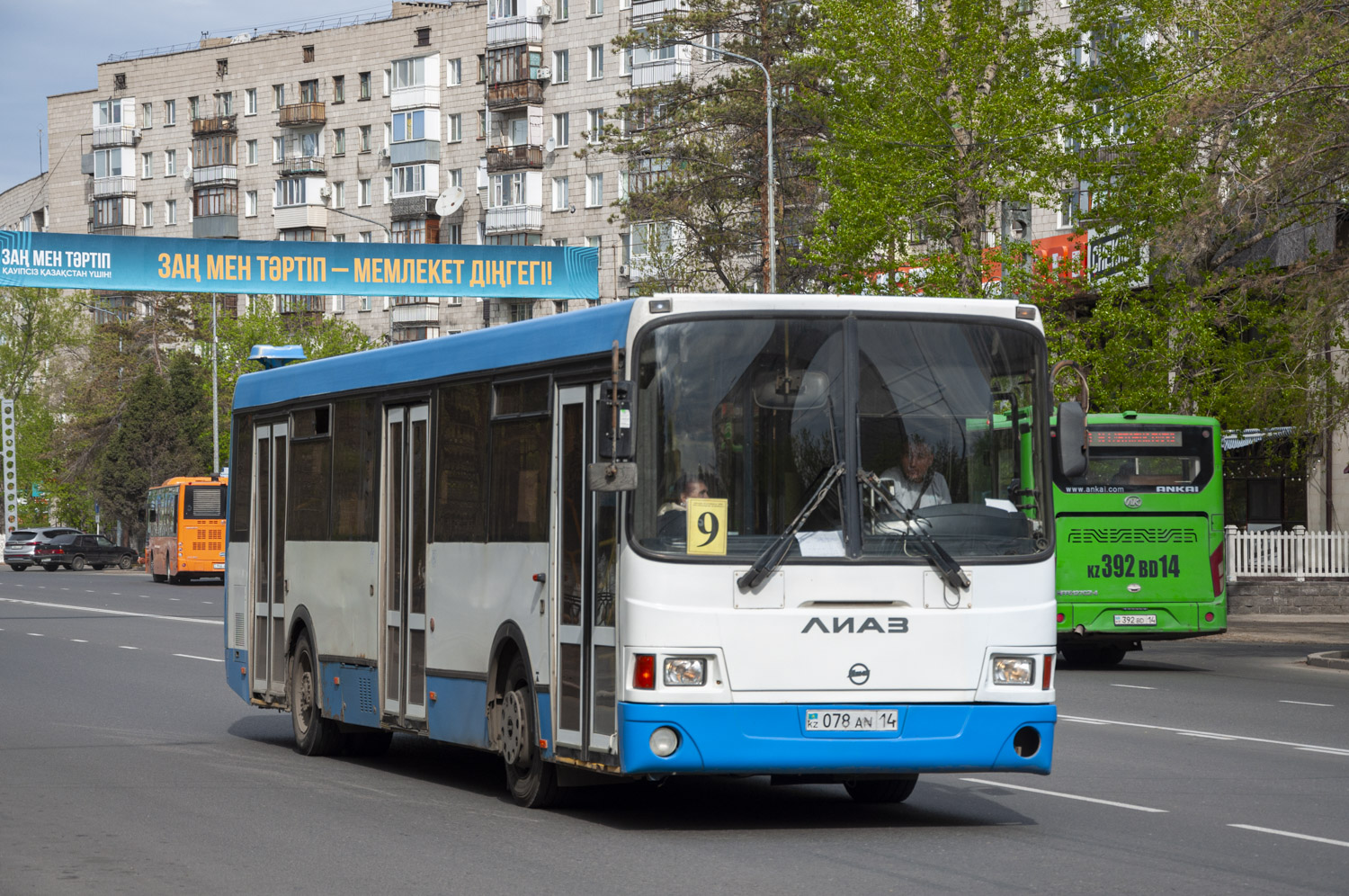 Pavlodar, LiAZ-5293.60 # 078 AN 14