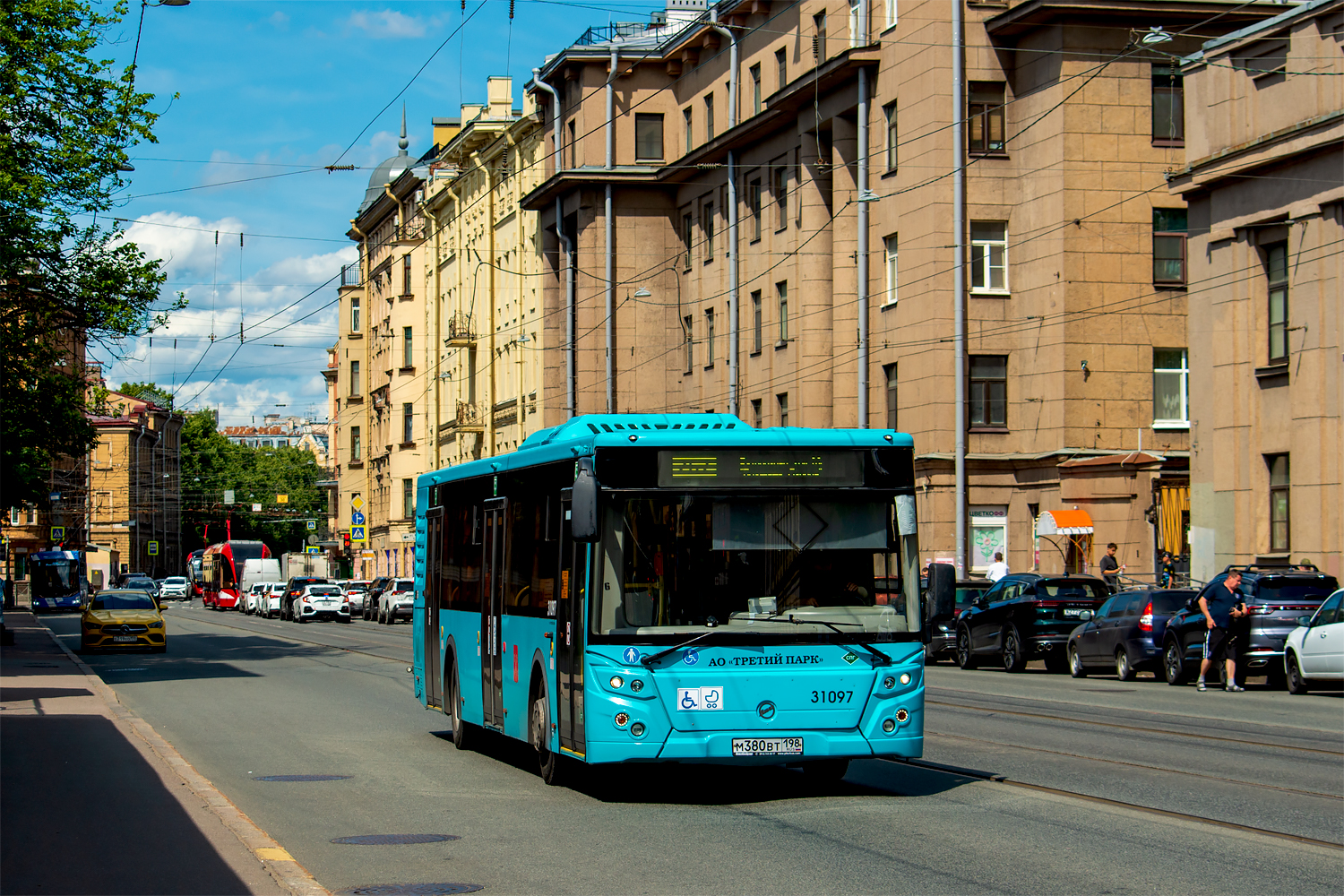 Saint Petersburg, LiAZ-5292.67 (LNG) # 31097
