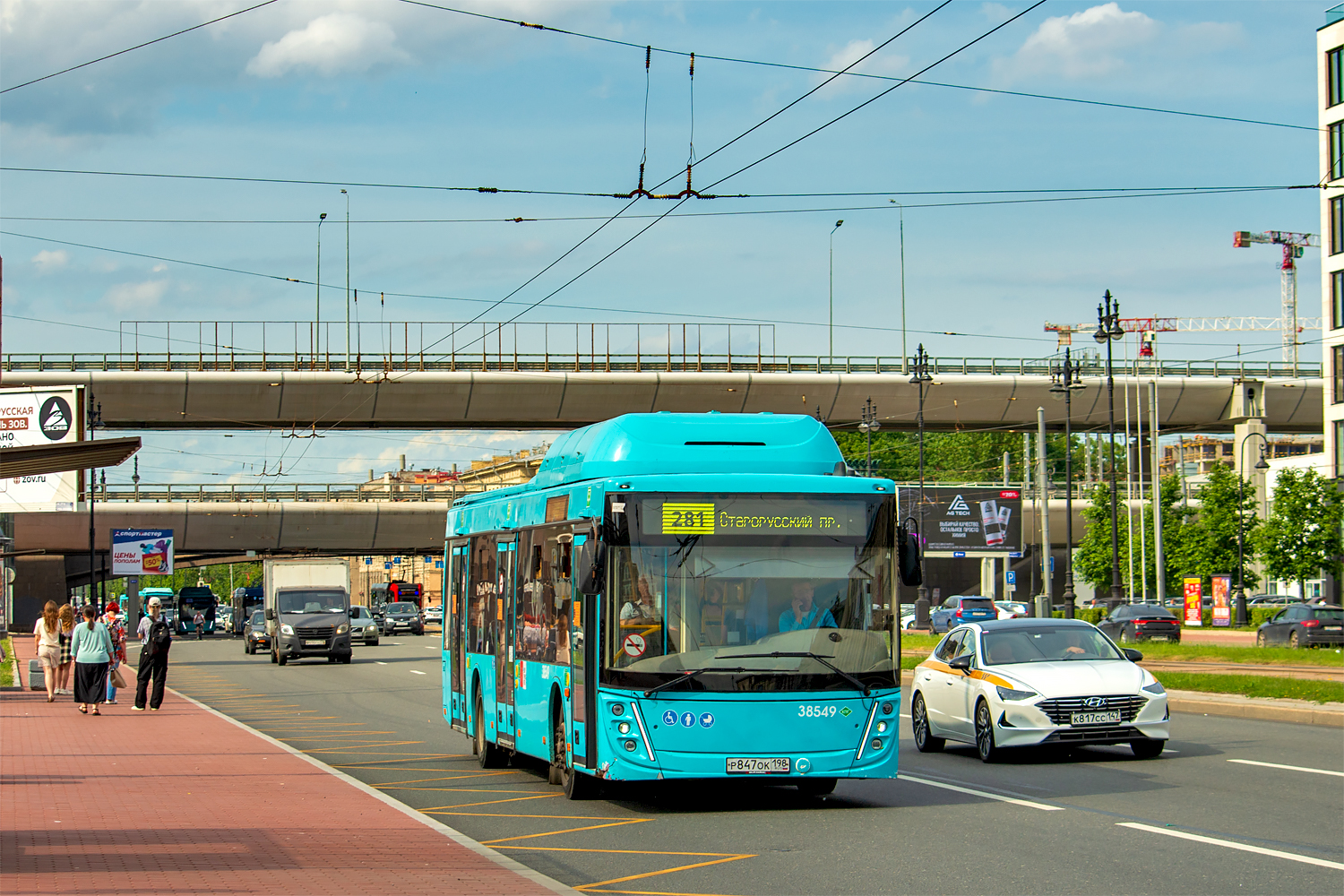 Saint Petersburg, MAZ-203.948 # 38549