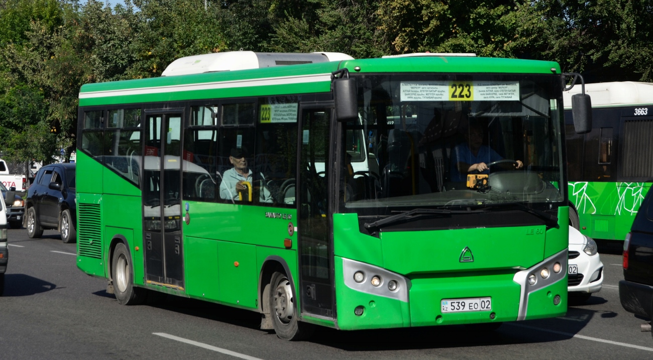 Almaty, SAZ LE60 # 539 EO 02