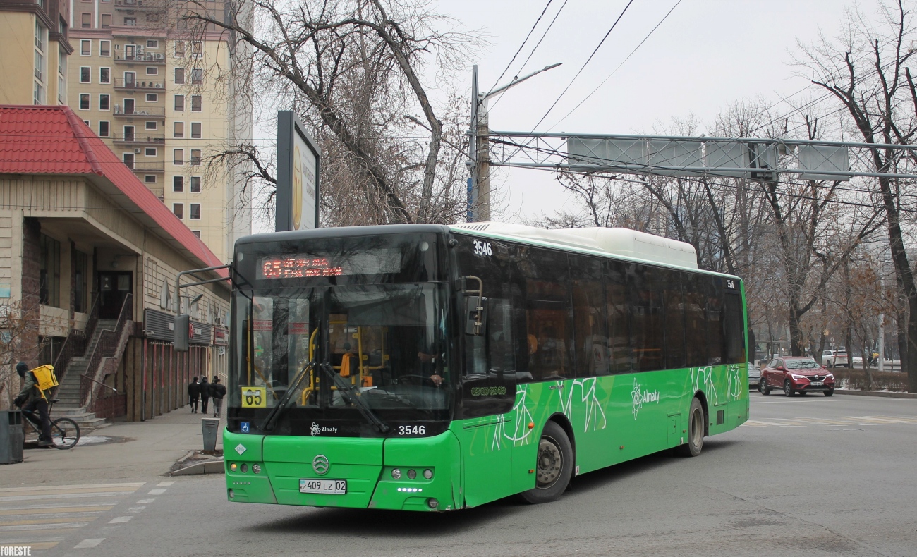 Almaty, Golden Dragon XML6125CN (Hyundai Trans Auto) # 3546