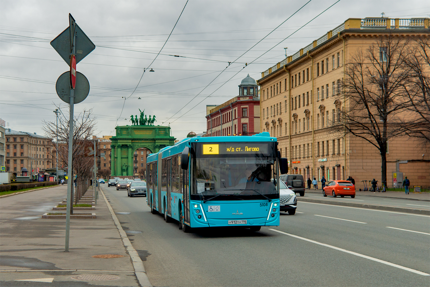 Saint Petersburg, MAZ-216.047 # 5108