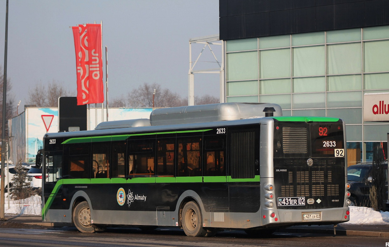 Almaty, Golden Dragon XML6125CN (Hyundai Trans Auto) # 2633