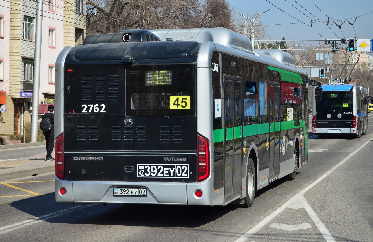 Almaty, Yutong ZK6126HG (QazTehna) # 2762