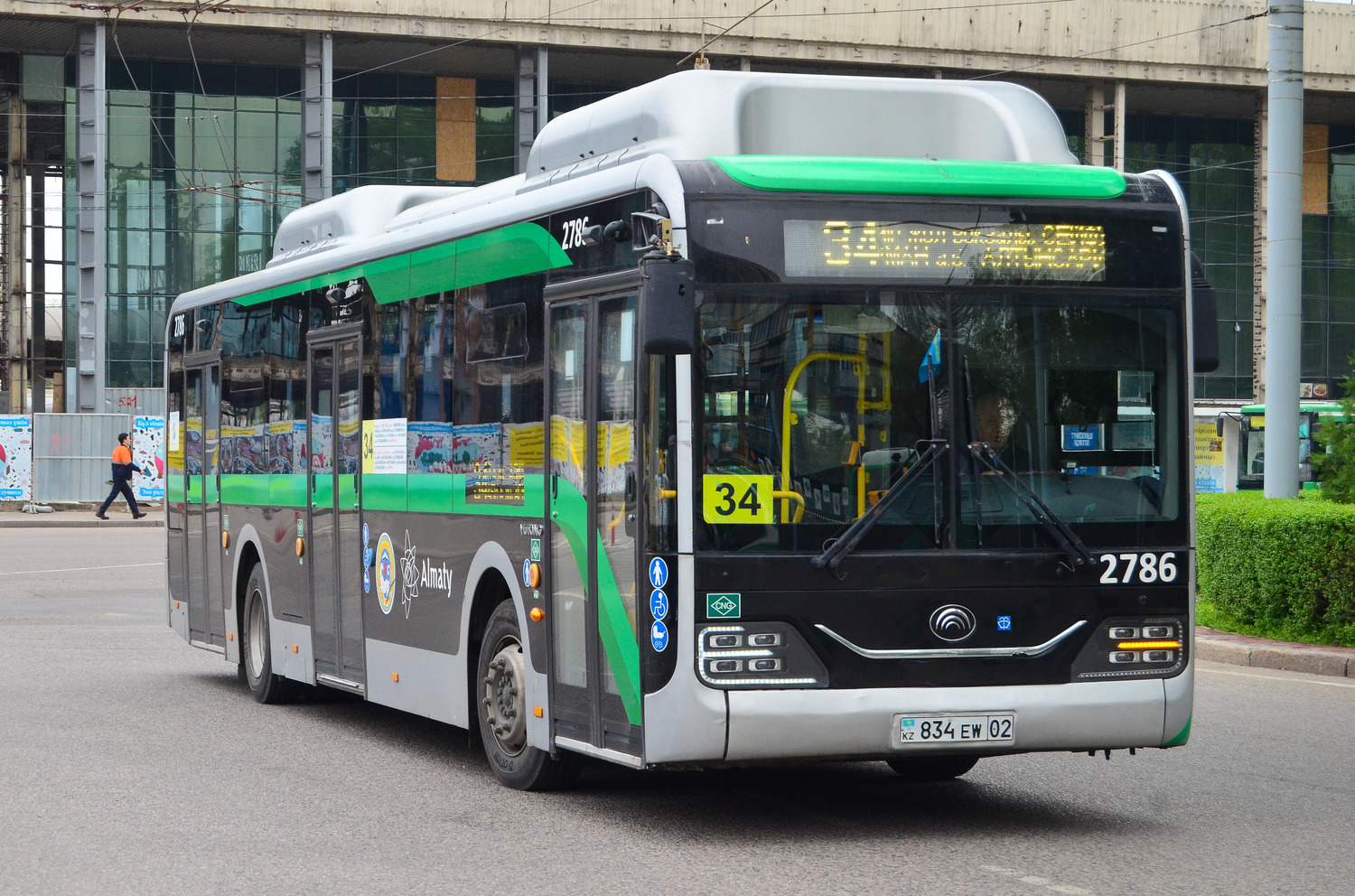 Almaty, Yutong ZK6126HG (QazTehna) # 2786