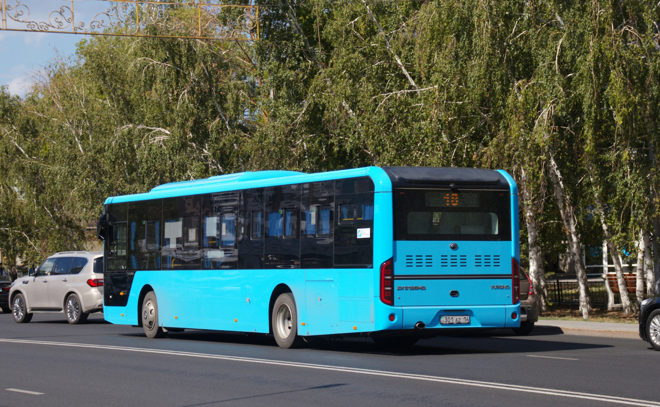 Pavlodar, Yutong ZK6126HG (QazTehna) # 301 AZ 14