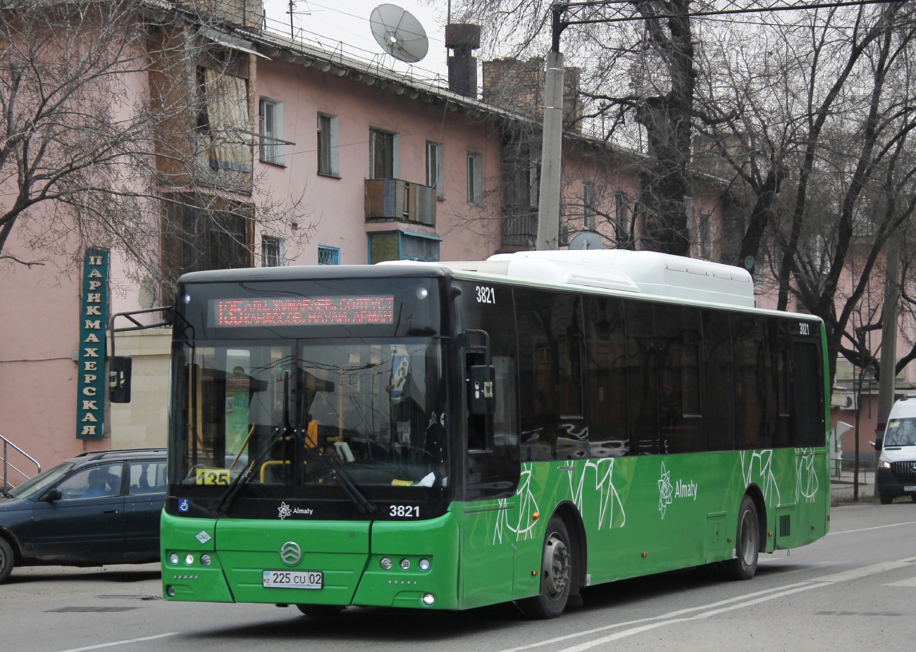 Almaty, Golden Dragon XML6125CN (Hyundai Trans Auto) # 3821