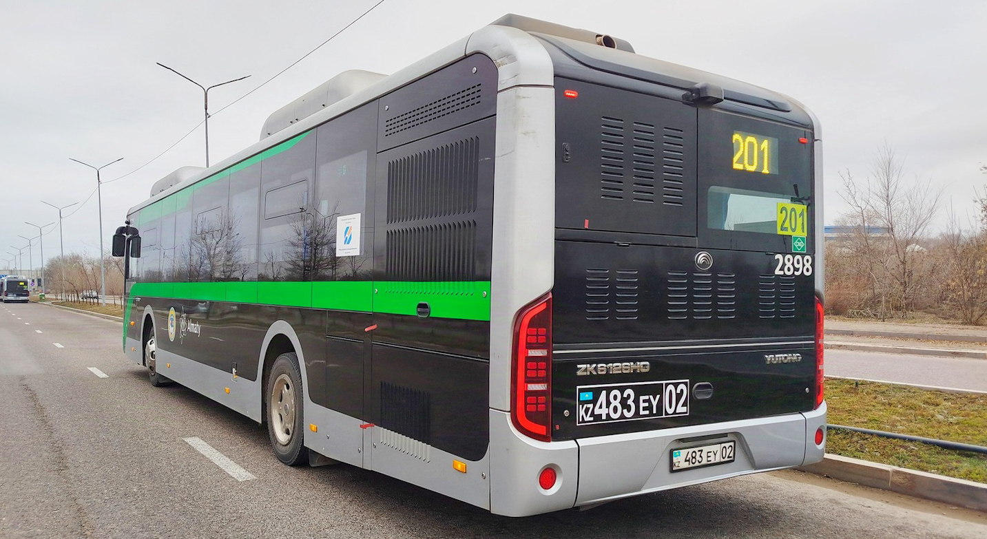 Almaty, Yutong ZK6126HG (QazTehna) # 2898