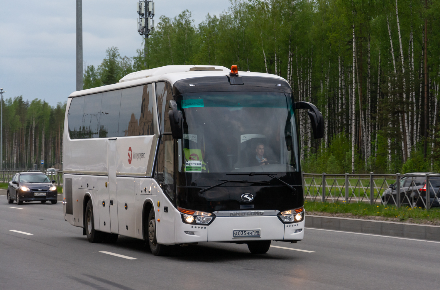 Санкт-Петербург, King Long XMQ6129Y № А 035 НН 198