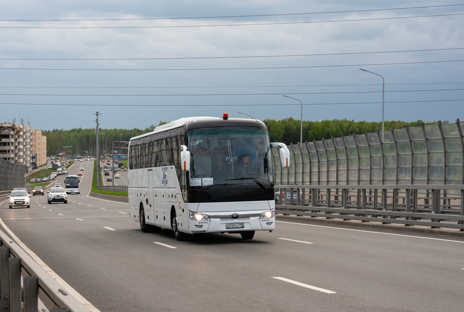 Saint Petersburg, Yutong ZK6122H9 # М 312 ТС 198