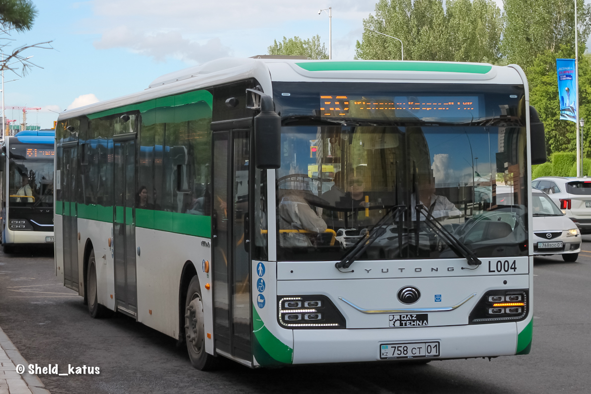Astana, Yutong ZK6126HG (QazTehna) # L004