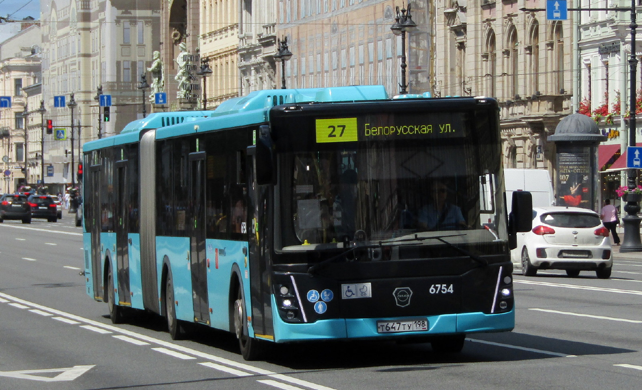 Saint Petersburg, LiAZ-6213.65 # 6754