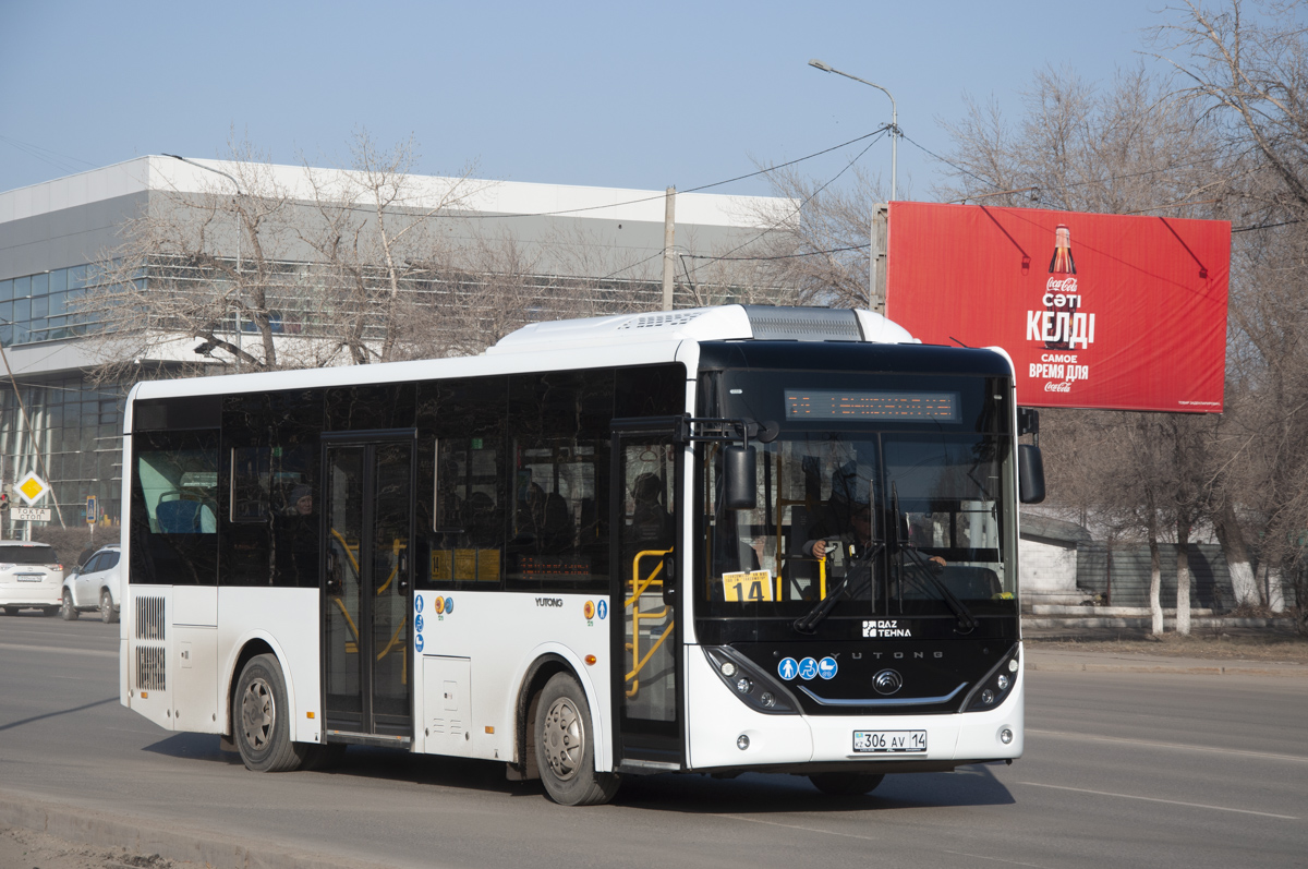 Pavlodar, Yutong ZK6890HGQ (QazTehna) # 306 AV 14