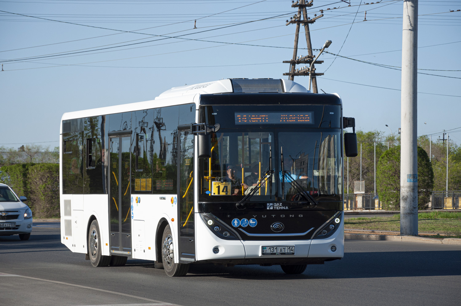 Pavlodar, Yutong ZK6890HGQ (QazTehna) # 131 AT 14