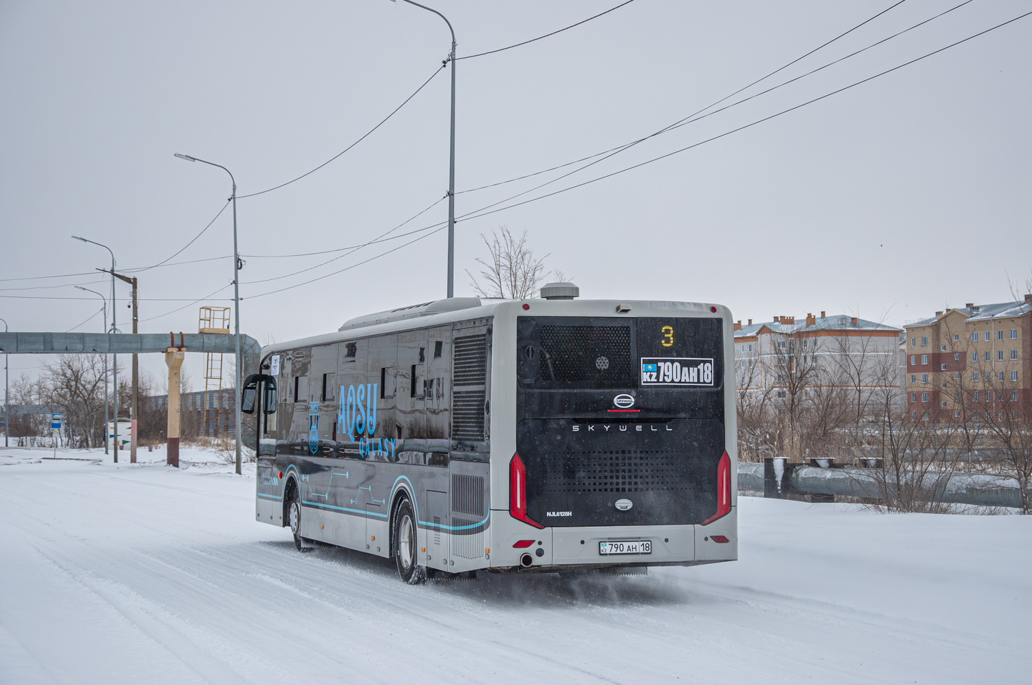 Aksu, Skywell NJL6128H (SemAZ) # 790 AH 18