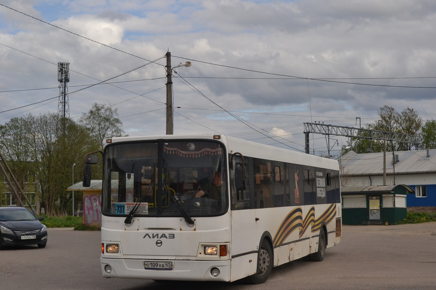 Volosovo, LiAZ-5256.65 # О 109 УА 47