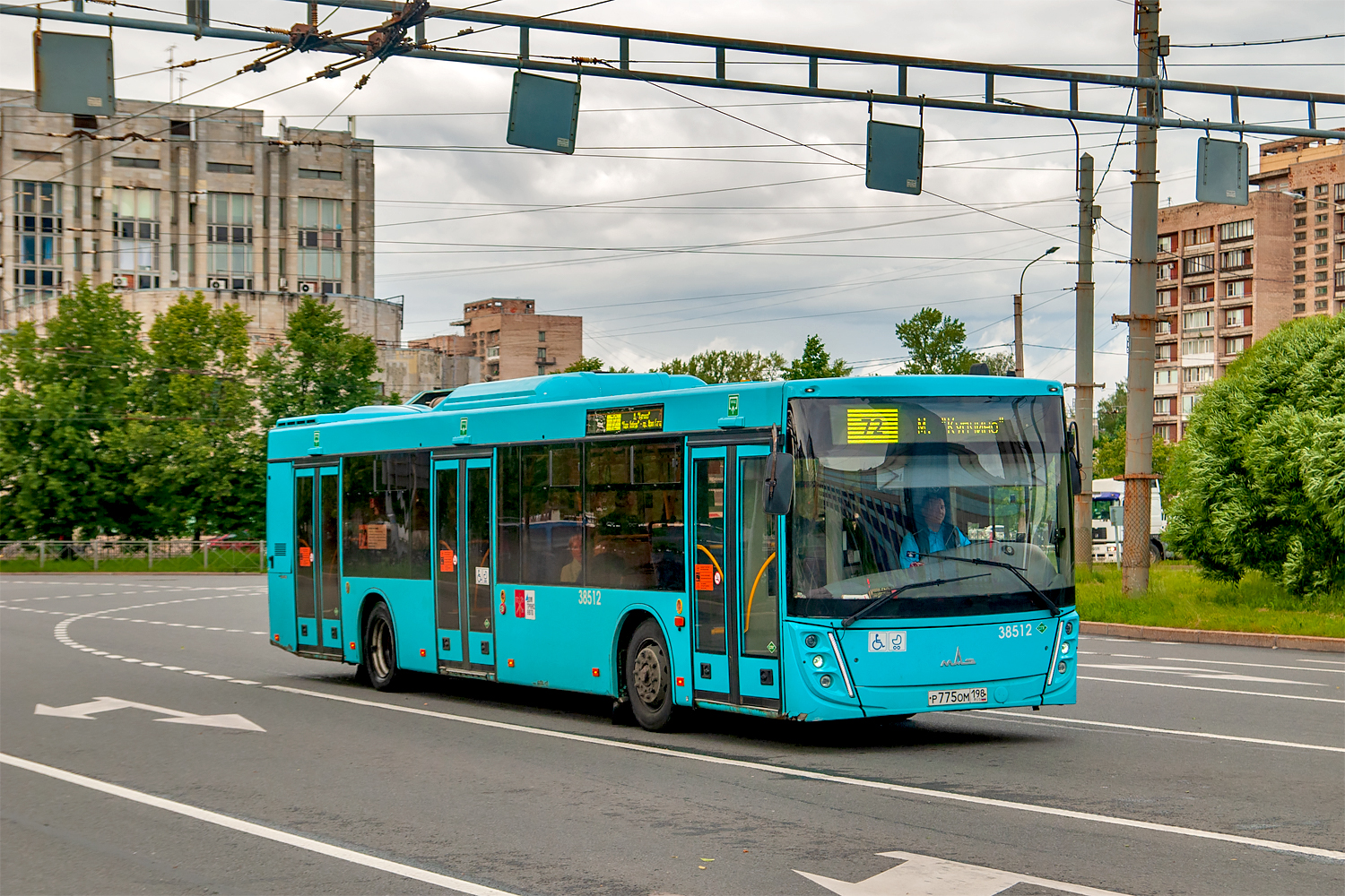 Saint Petersburg, MAZ-203.947 # 38512