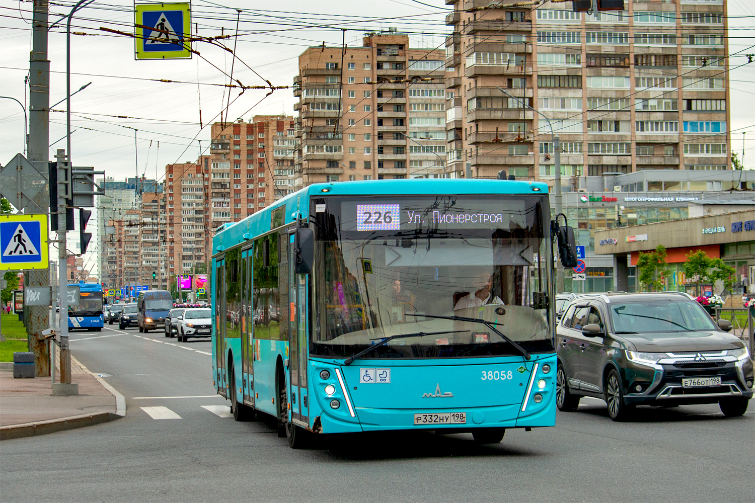 Saint Petersburg, MAZ-203.947 # 38058