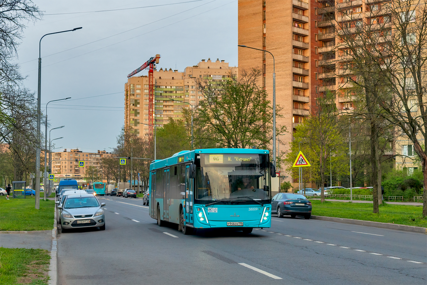 Saint Petersburg, MAZ-203.945 # 38009
