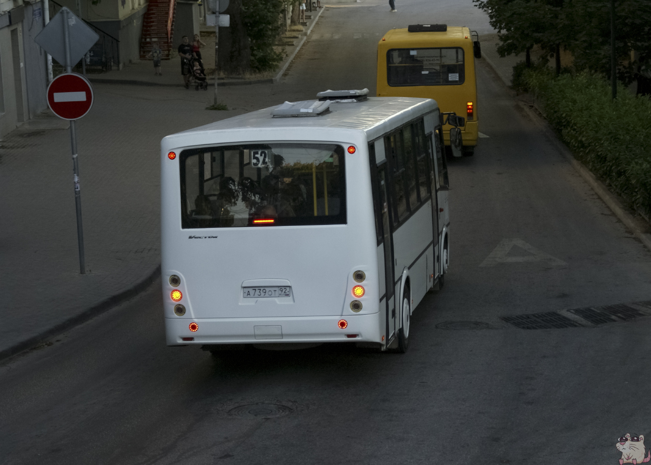 Sevastopol, PAZ-320412-04 "Vector" # А 739 ОТ 92