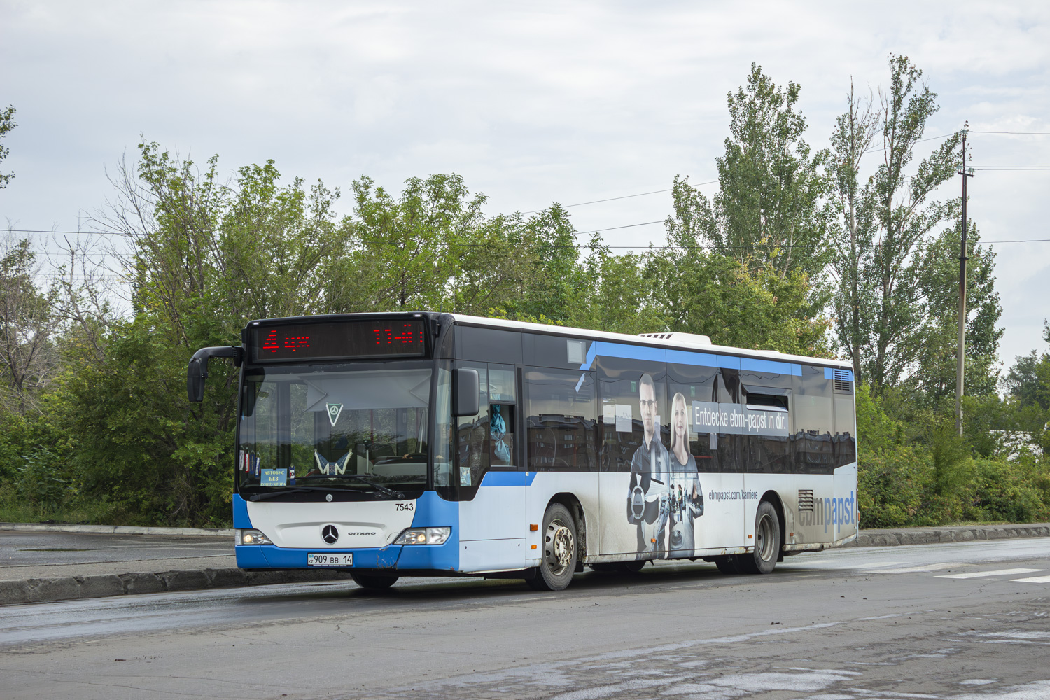 Aksu, Mercedes-Benz O530 Citaro facelift # 909 BB 14
