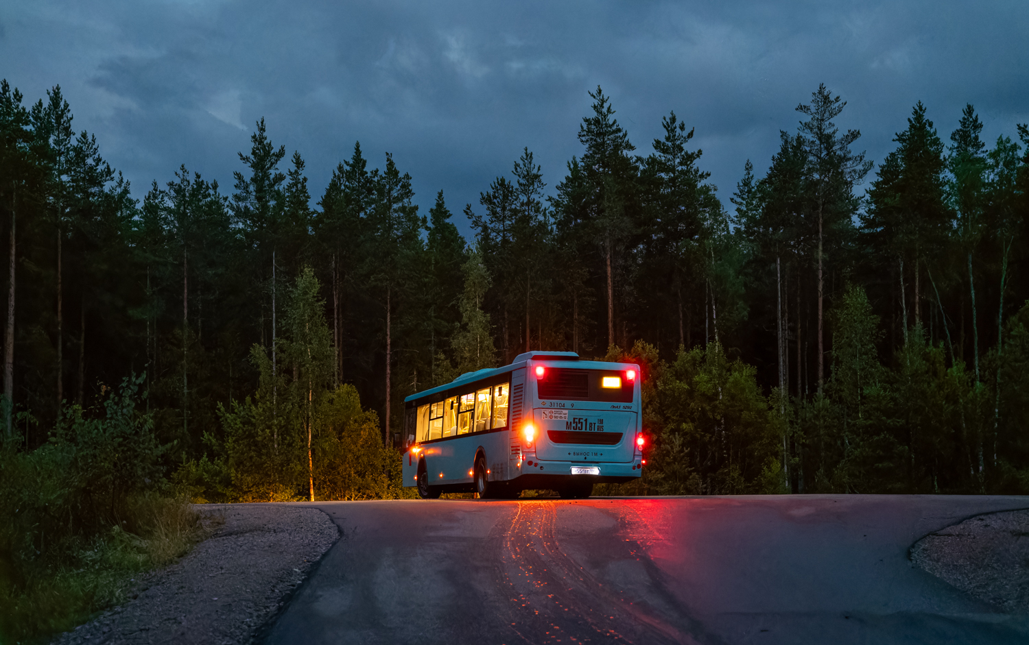 Saint Petersburg, LiAZ-5292.67 (LNG) # 31104