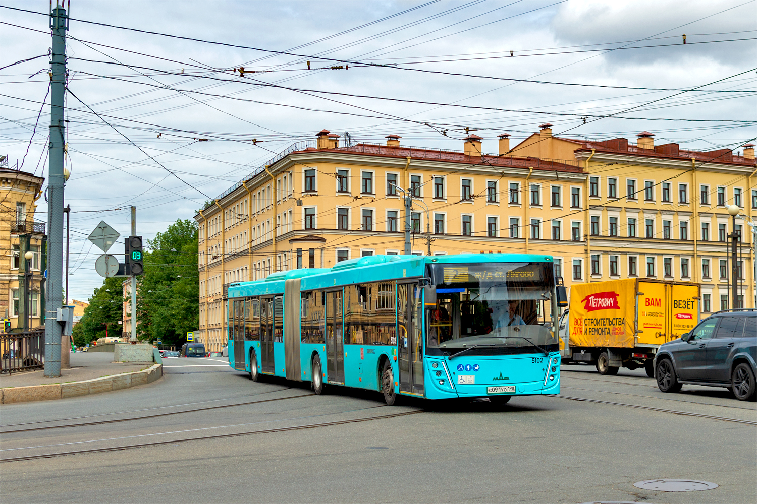 Saint Petersburg, MAZ-216.047 # 5102