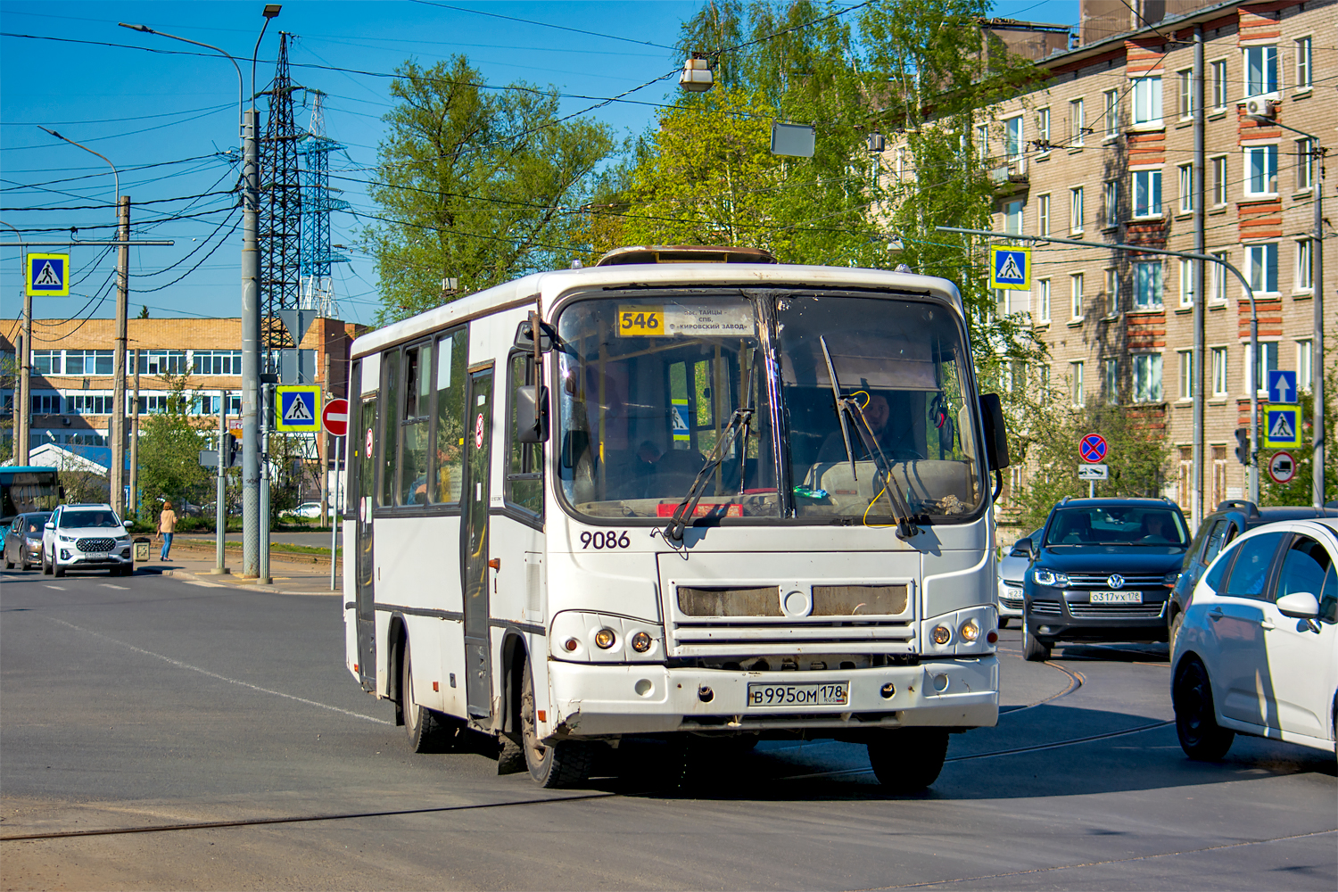Saint Petersburg, PAZ-320402-05 # 9086