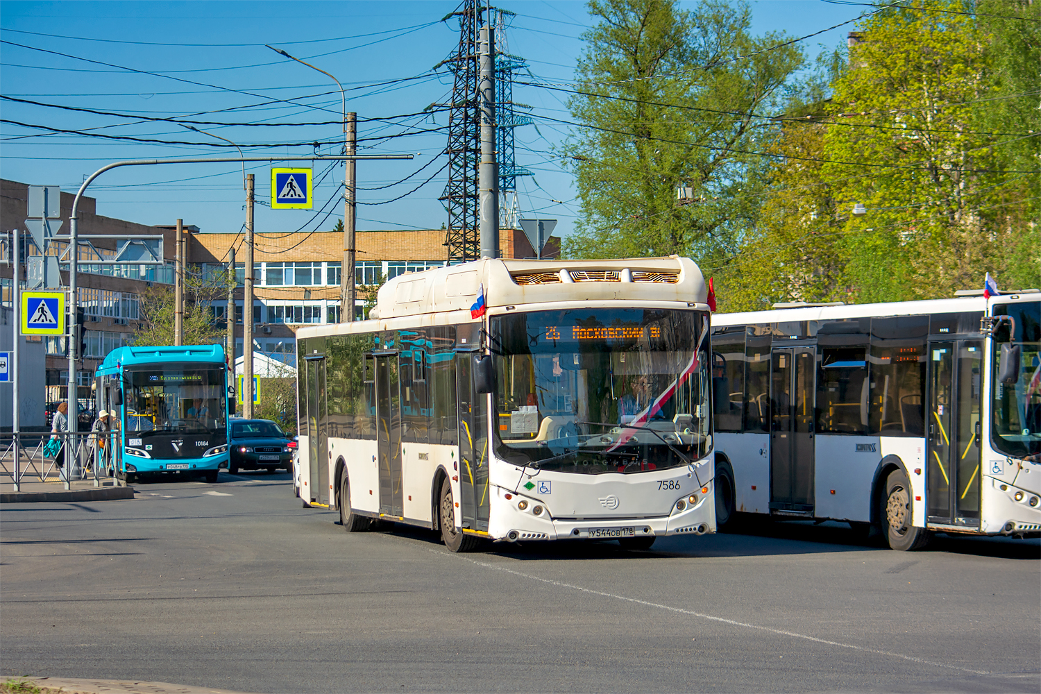 Saint Petersburg, Volgabus-5270.G2 (CNG) # 7586