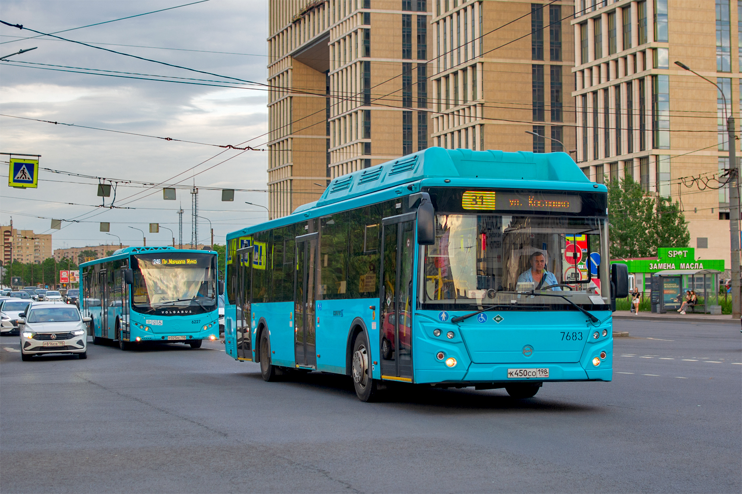 Saint Petersburg, LiAZ-5292.67 (CNG) # 7683